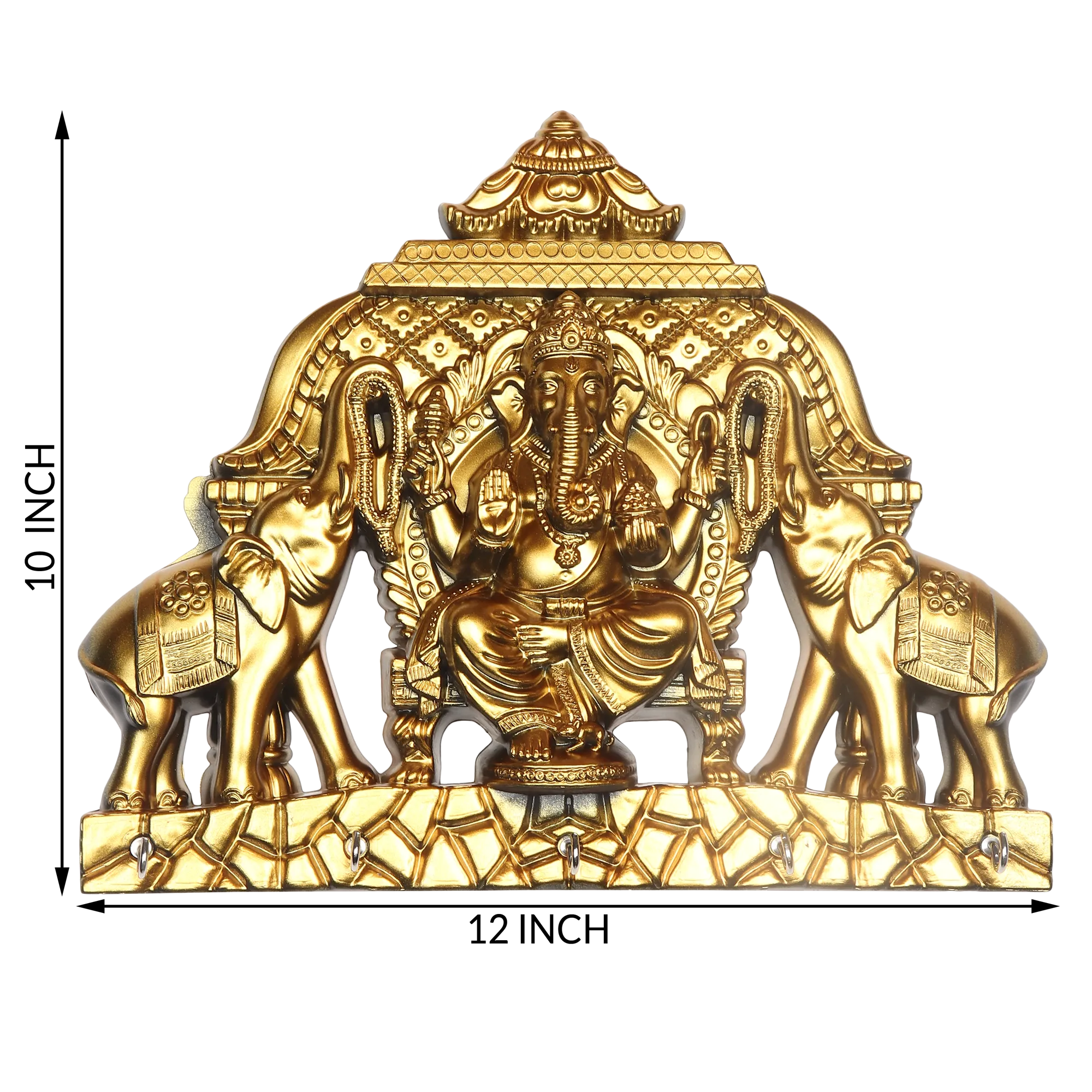 GP11 KEY HANGER GANESH JI GOLDEN Online In India, Buy GP11 KEY HANGER ...